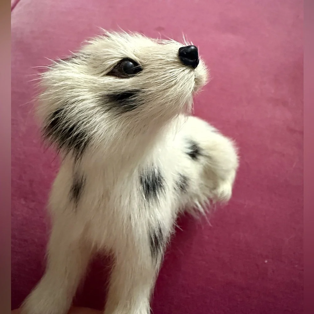 Real Goat Fur Mini Pet Puppy (?) 1960s Import